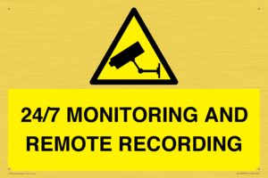 24/7 MONITORING AND REMOTE RECORDING